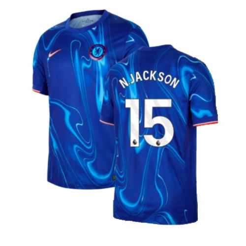 Chelsea Nicolas Jackson #15 Domaci Dres 2024-25 Kratak Rukav